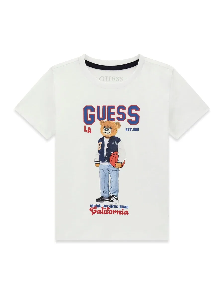 Рубашка GUESS стандартного кроя, белая