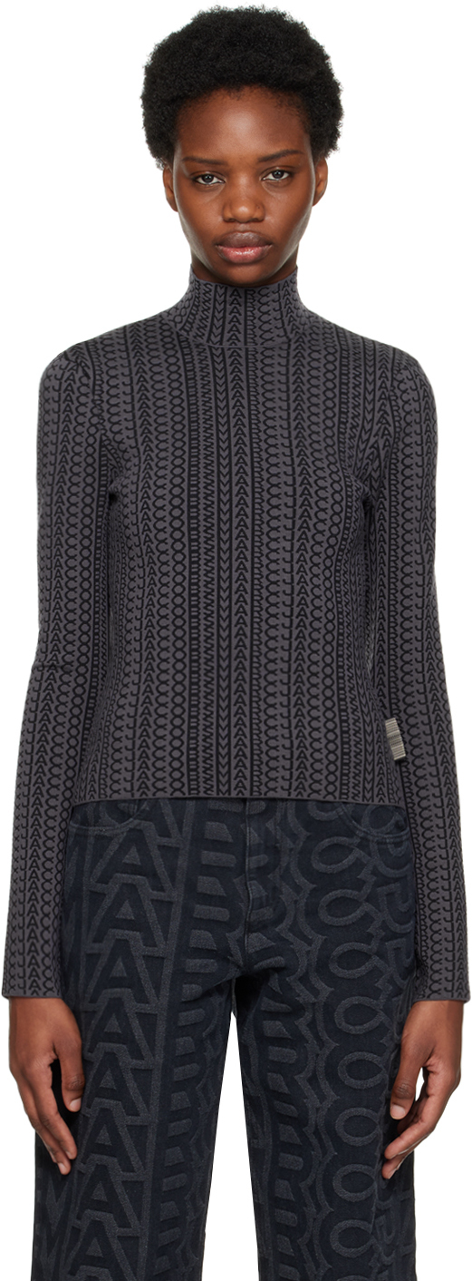 

Серая водолазка 'The Monogram' Marc Jacobs, Серый, Серая водолазка 'The Monogram' Marc Jacobs