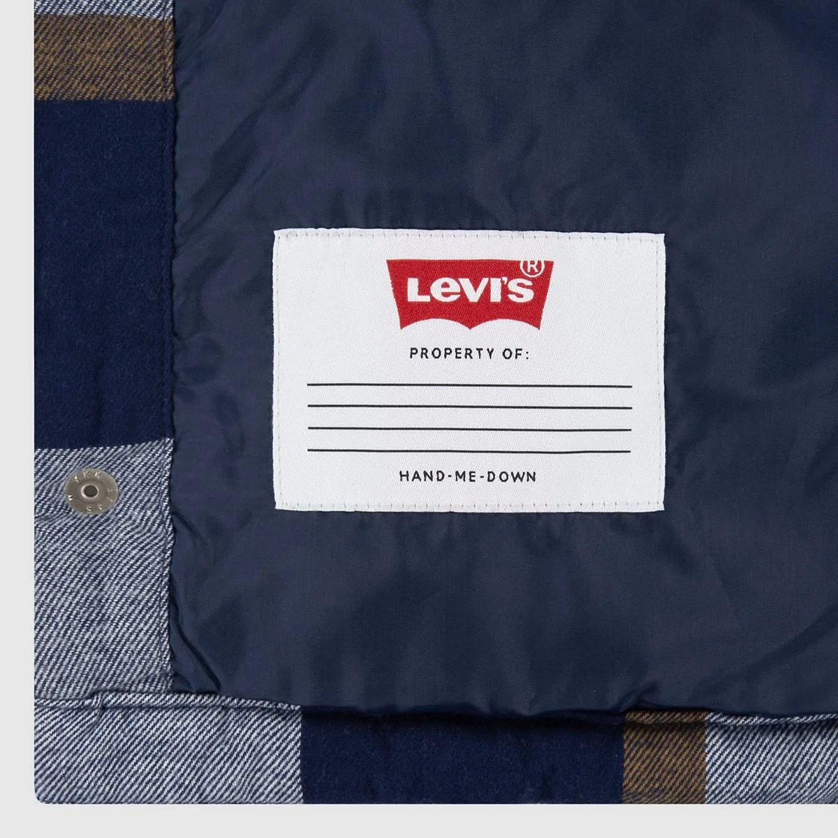 Куртка-Рубашка с синтетическим наполнителем, большие размеры, 8-20 Levi's, Dress Blues - Blue — фото 3