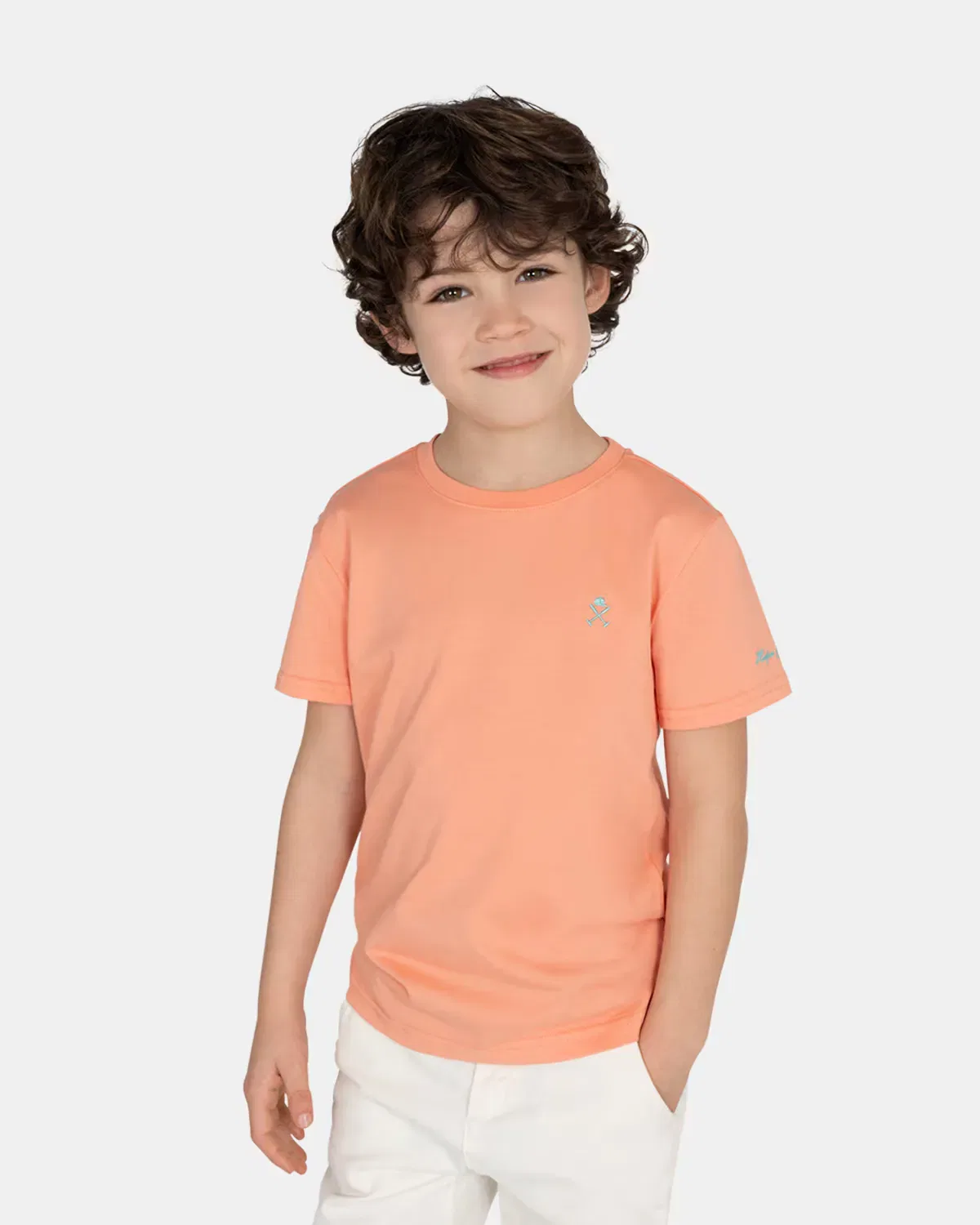 Детская футболка для мальчиков с коротким рукавом Harper & Neyer, Coral