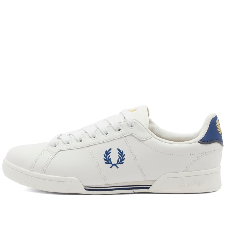 

Кроссовки Fred Perry B722 Leather, белый/синий