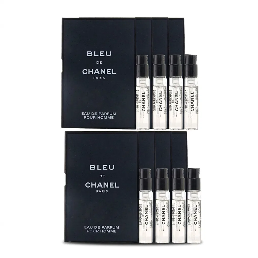 Мужской набор пробников парфюма CHANEL, 1.5 мл x 8, Cerulean, CHANEL, Blue