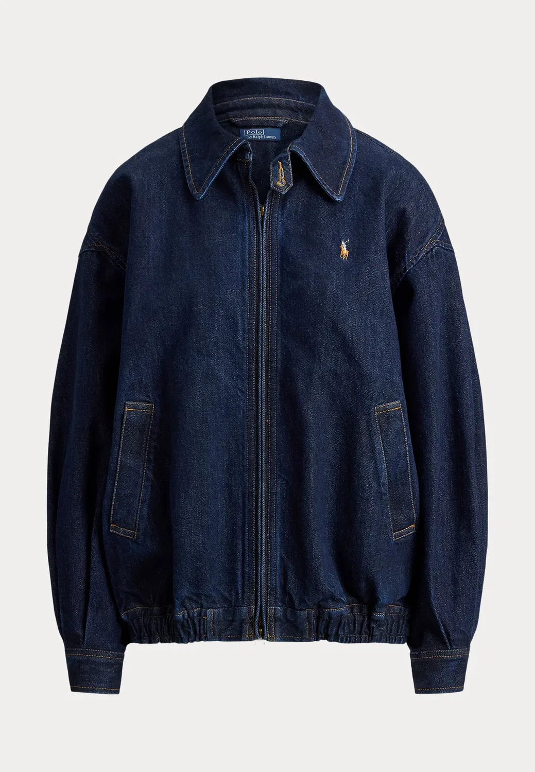Джинсовая куртка с застежкой-молнией - джинсовая куртка Polo Ralph Lauren, Dayten Wash — фото 4