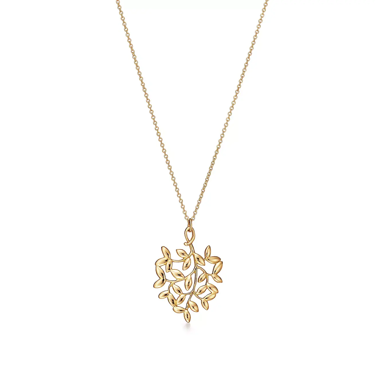 

Колье Tiffany & Co. x Paloma Picasso Olive Leaf, золото