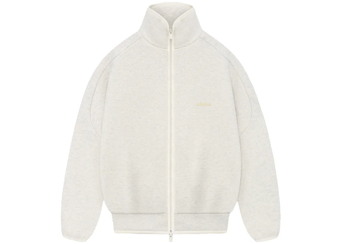Мужская куртка из футера с длинным рукавом Fear of God Athletics Heavy Fleece Track Jacket, Oatmeal Heather