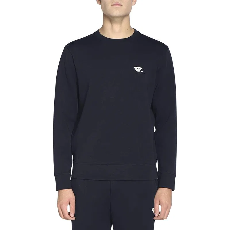 Мужской свитшот с круглым вырезом Marine Blue EMPORIO ARMANI, Marine Blue — фото 4
