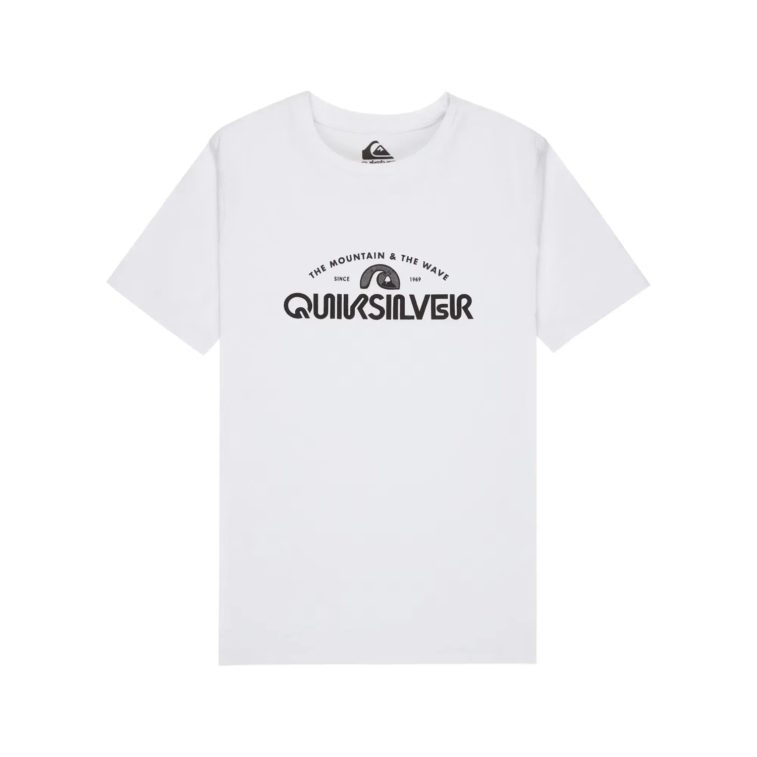 Детская футболка для мальчиков с принтом Quiksilver, Blanco