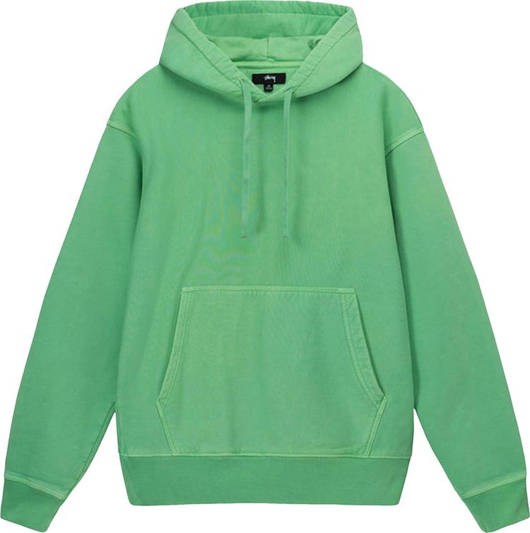 

Худи Stussy Pigment Dyed Fleece Hoodie 'Green', зеленый