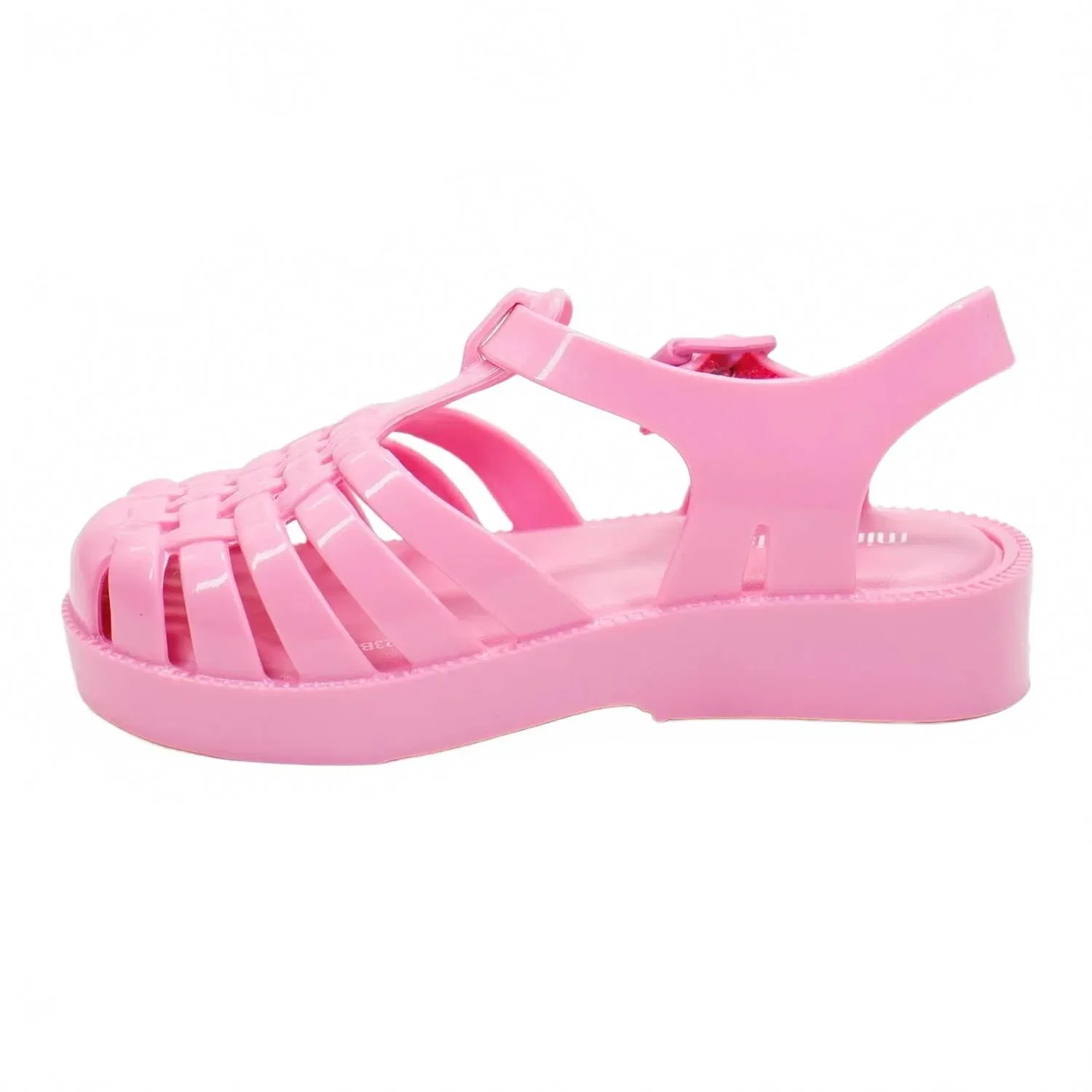 Детские сандалии для девочек с регулируемой застежкой Possession Mini Melissa, розовый — фото 2