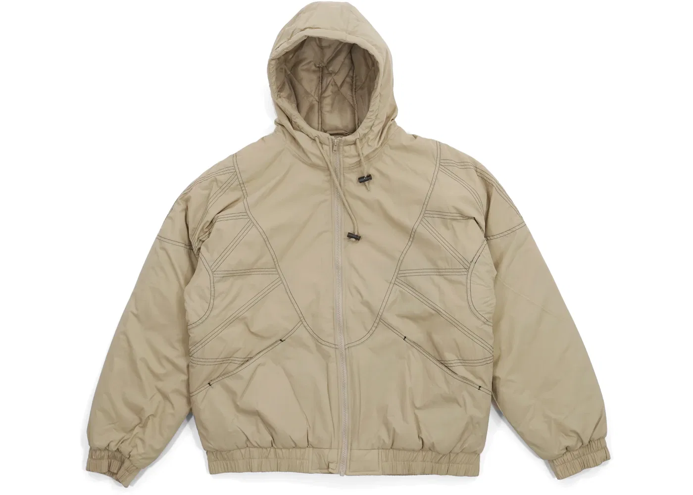 Мужская куртка с принтом Zig Zag Stitch Supreme, Tan