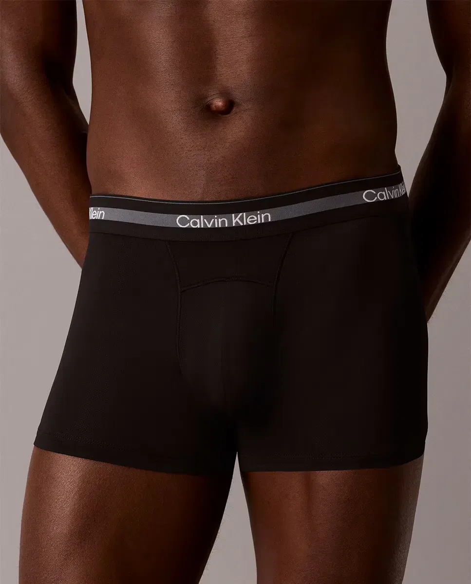 Мужской комплект боксеров спортивных Calvin Klein, Negro — фото 4