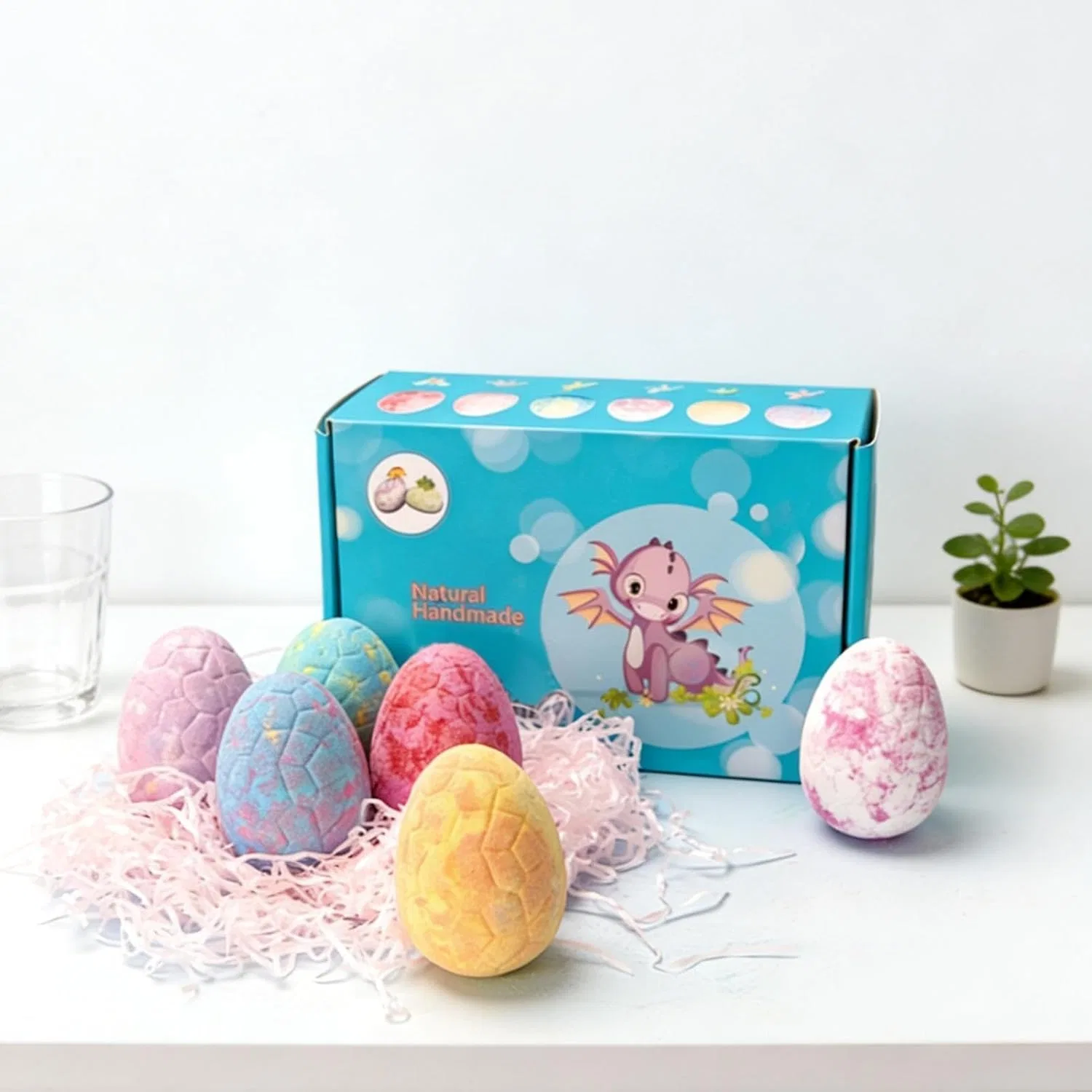 Бомбочка для ванны с игрушкой, 6 штук, 800 г Generisch — фото 2