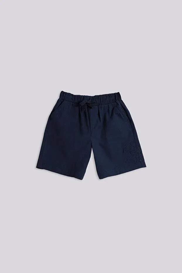 Детские шорты для мальчиков хлопковые Beverly Hills Polo Club, Navy Blue