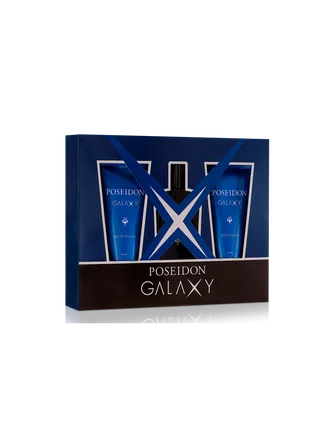 Мужской парфюмерный набор с одеколоном и гелем для душа Poseidon Galaxy Instituto Espanol
