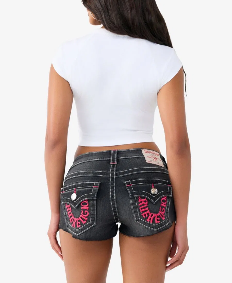 Футболка с вырезом и принтом Buddha True Religion, Optic White — фото 3