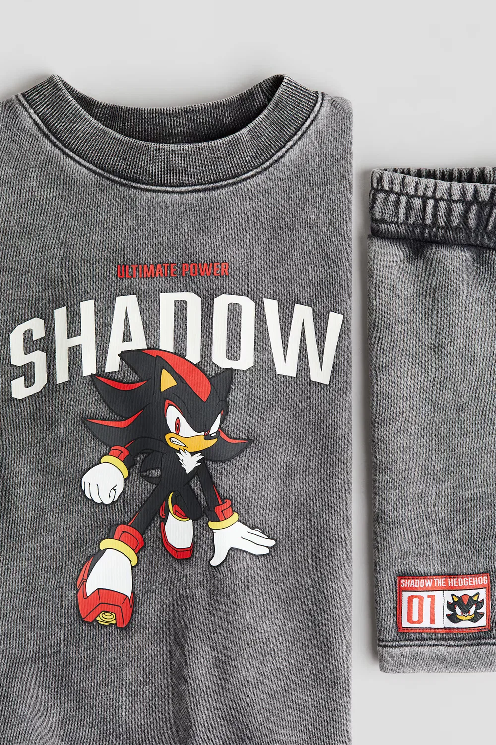 Комплект из двух толстовок с принтом H&M, Dunkelgrau/Sonic The Hedgehog — фото 2