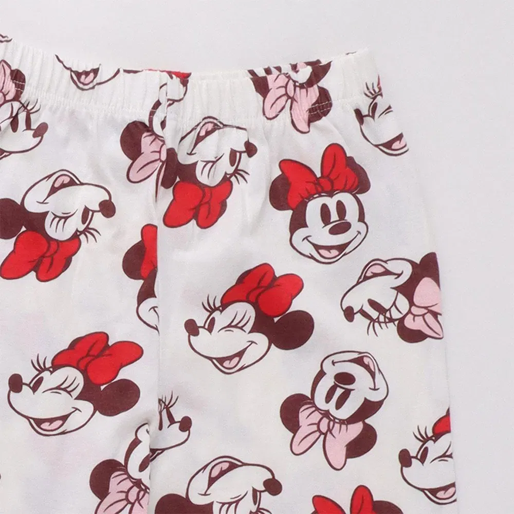 Детская пижама для девочек с длинным рукавом Minnie Disney, Pink — фото 4