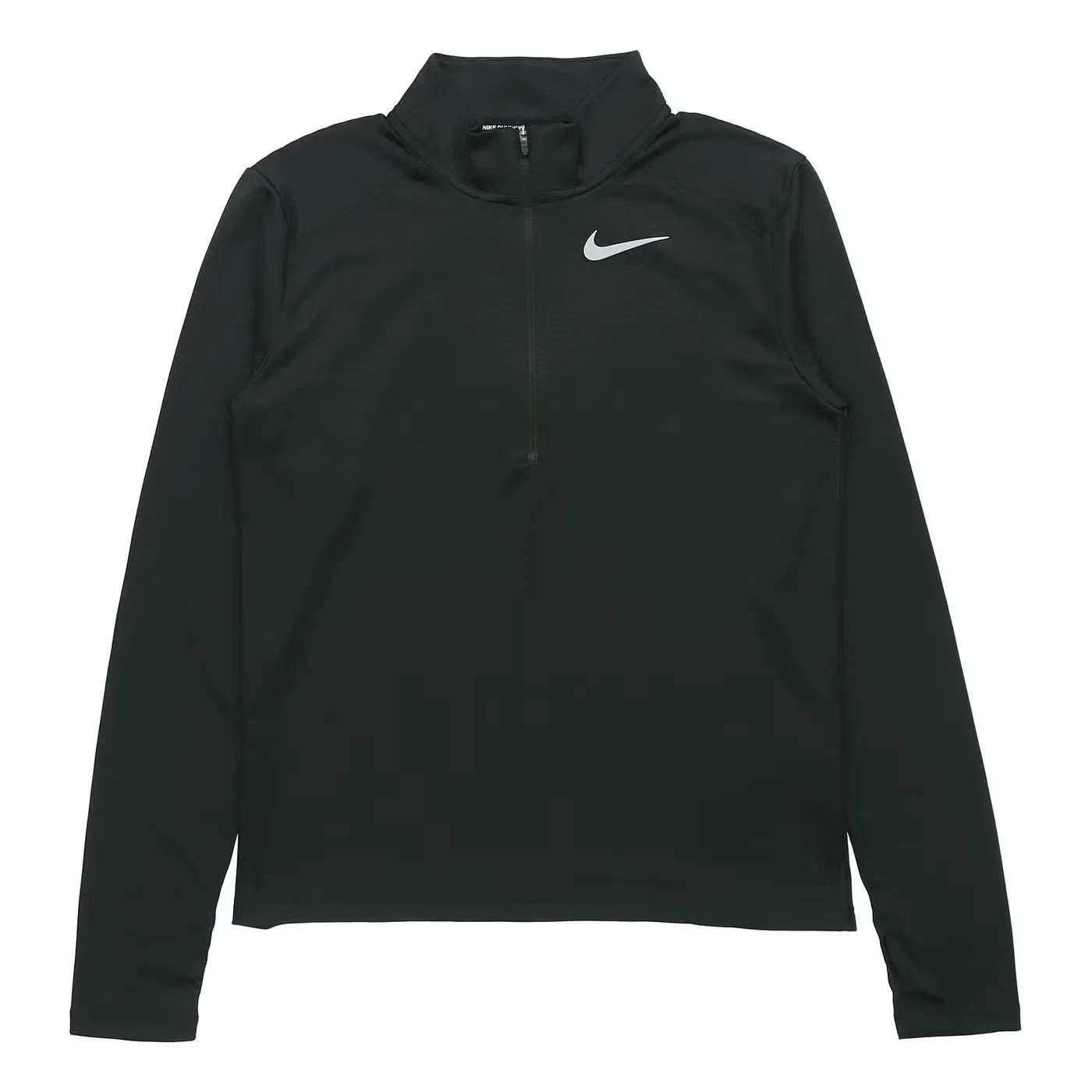 Лонгслив с длинным рукавом Pacer Nike, черный