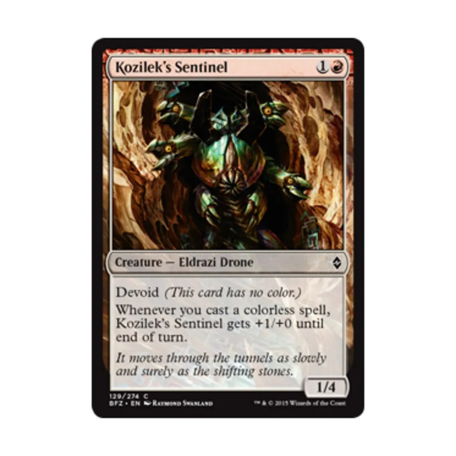 

CCG Страж Козилека (клавиша C), MTG - Battle for Zendikar