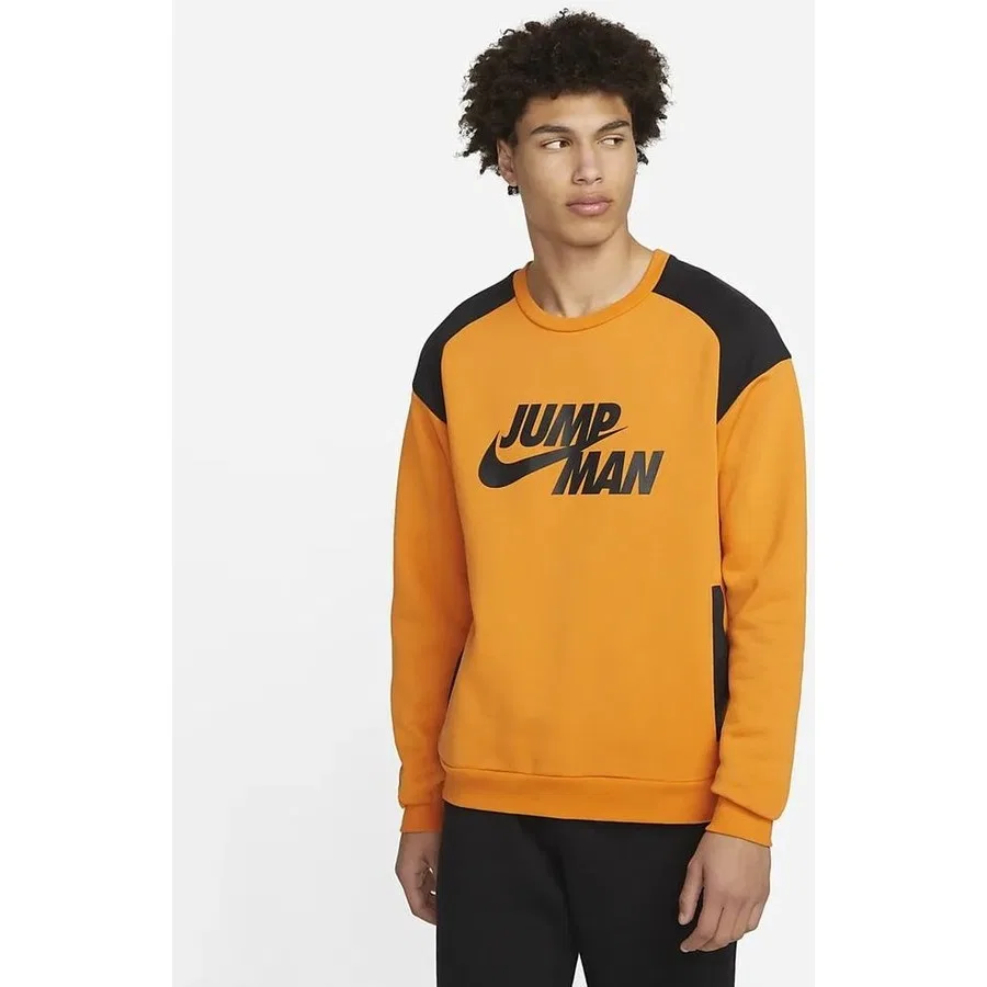 Свитшот Jordan Jumpman Crew Sweatshirt Nike, Оранжевый