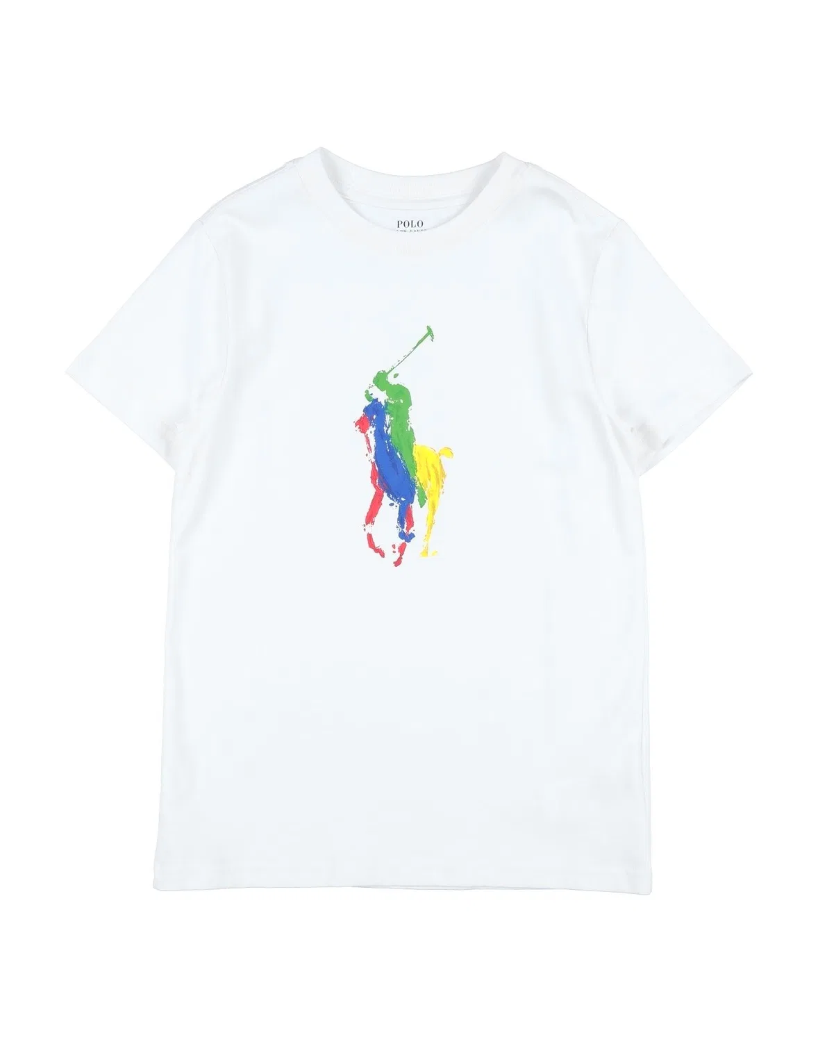 Детский свитшот с длинным рукавом Polo Ralph Lauren, белый