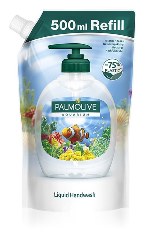 

Заправка жидким мылом для рук Palmolive Aquarium