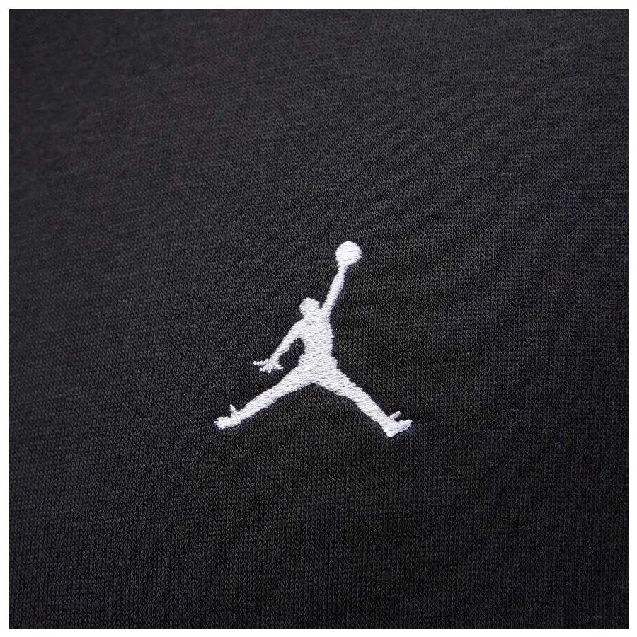 Свитшот мужской с капюшоном и флисовой подкладкой MJ Fleece Pullover Nike, Черный — фото 4