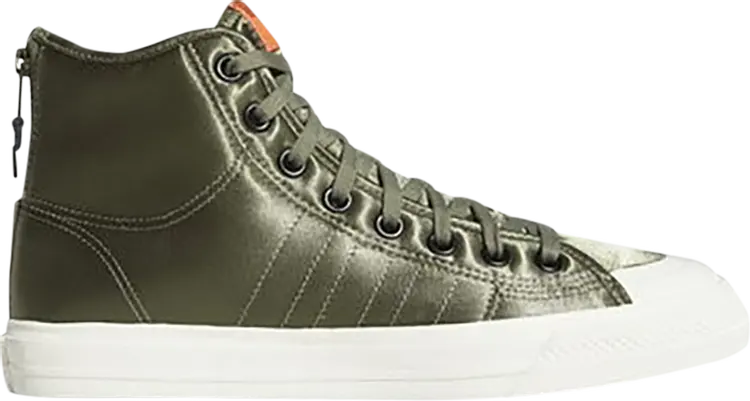 

Кроссовки Adidas Nizza High RF 'Legend Green', зеленый