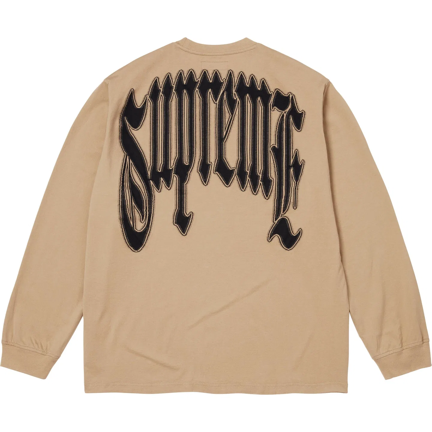 Женская футболка с круглым вырезом Beige Supreme