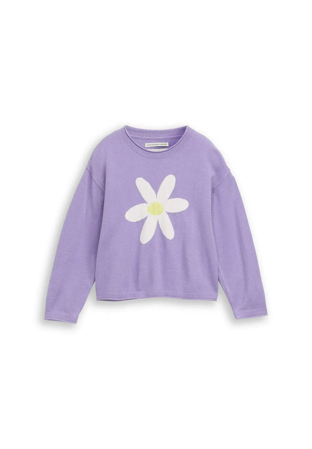 Пуловер и пуловер strickjacken mit blumen-motiv - джемпер Tom Tailor, Sweet Purple