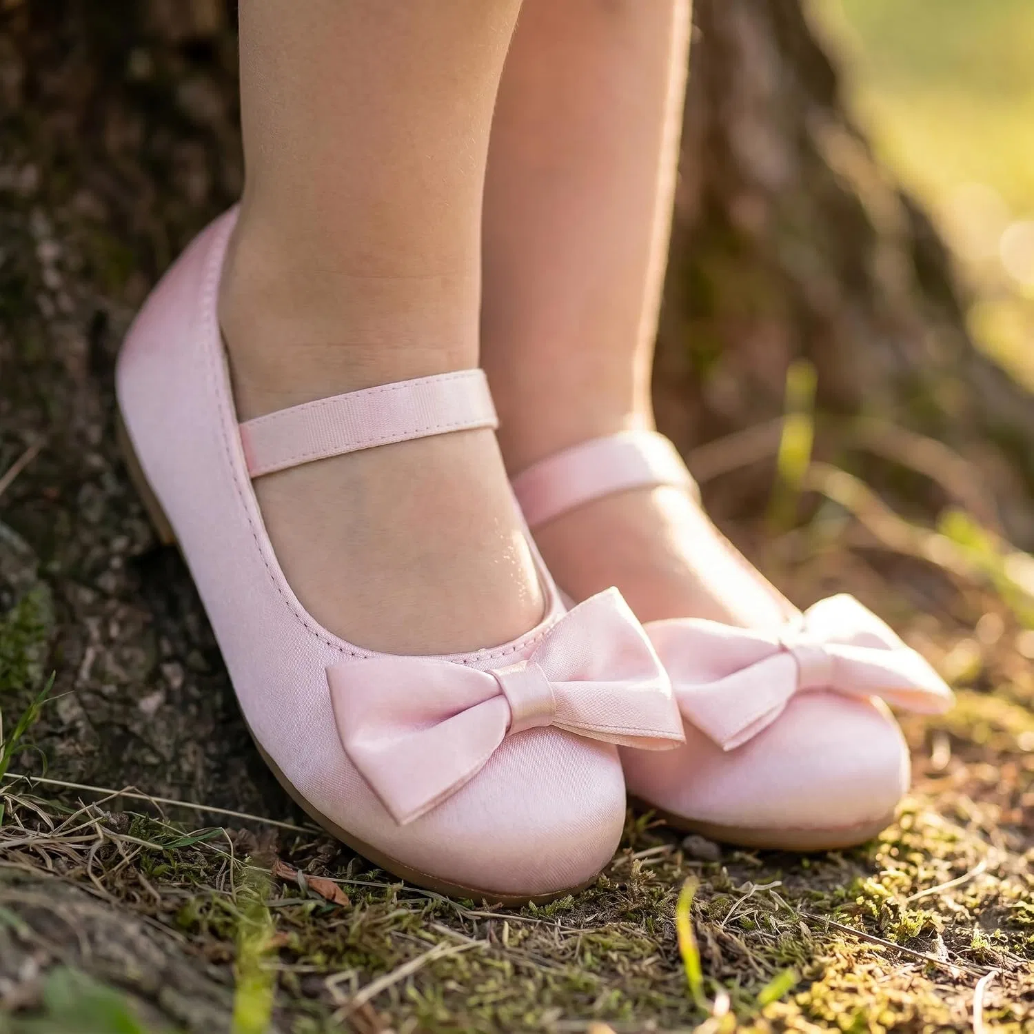 Детские туфли Мэри Джейн для девочек THEE BRON, Ballet Pink — фото 3