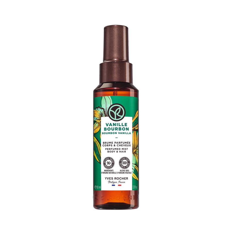 

Спрей для тела bourbon-vanille parfümiertes duftspray körper & haare Yves Rocher, объем 100 мл