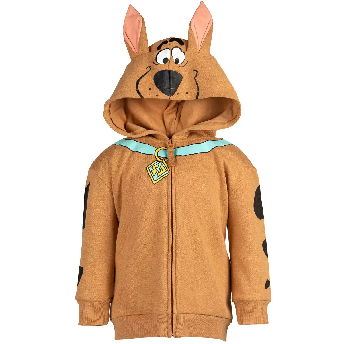 Детское худи с принтом Scooby-Doo Scooby-Doo, Brown