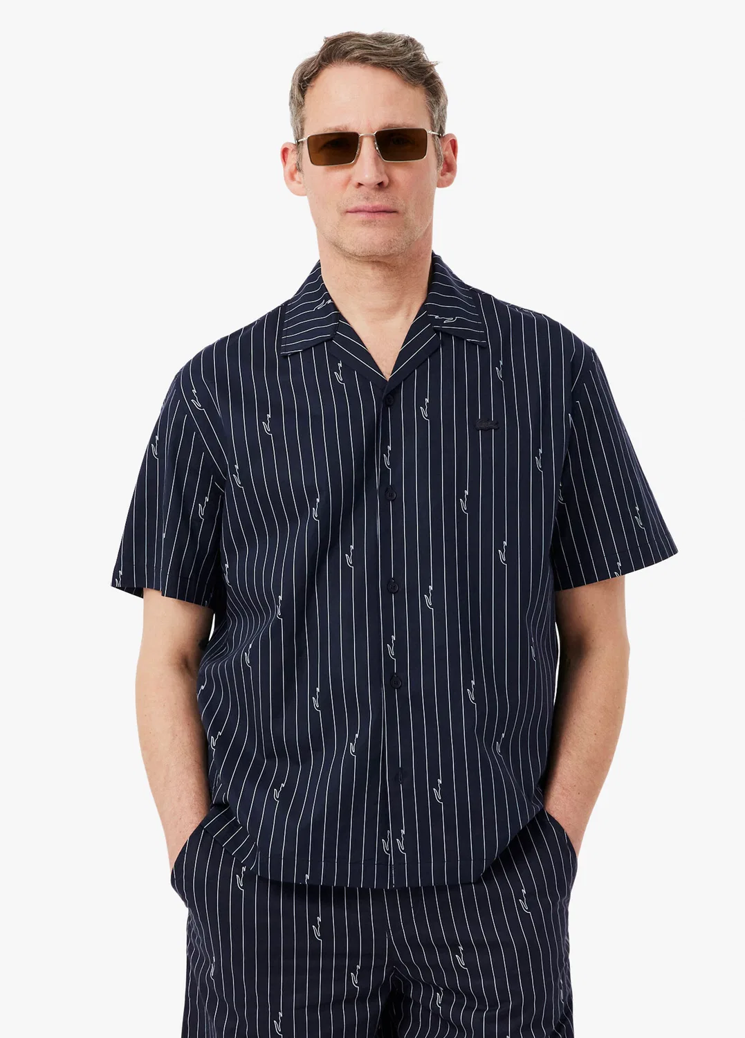 Футболка Lacoste Relaxed Fit, черный — фото 2