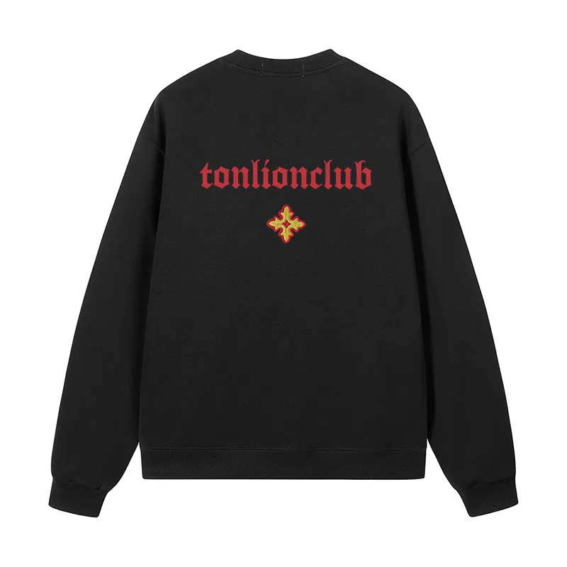 Детское худи с круглым вырезом Tonlion, Black Regular