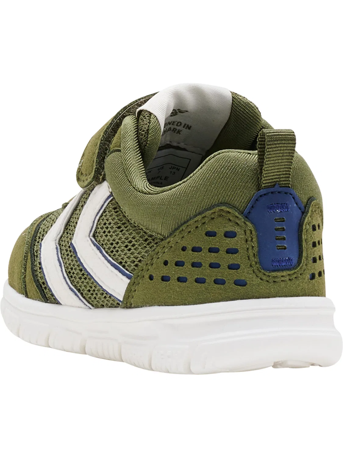 Детские кроссовки для девочек с эластичными шнурками Crosslite Infant Hummel, Olivgrun — фото 2