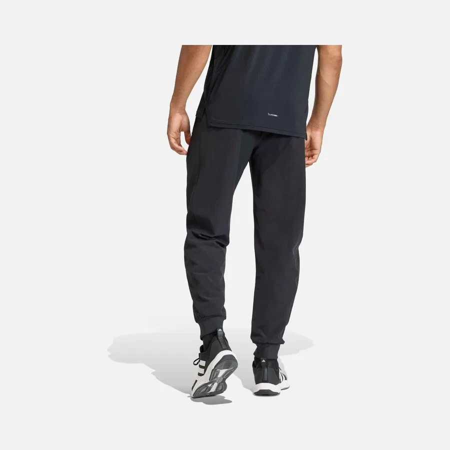 Спортивные брюки с длинным рукавом adidas Workout Essentials Flex Woven, Черный — фото 2