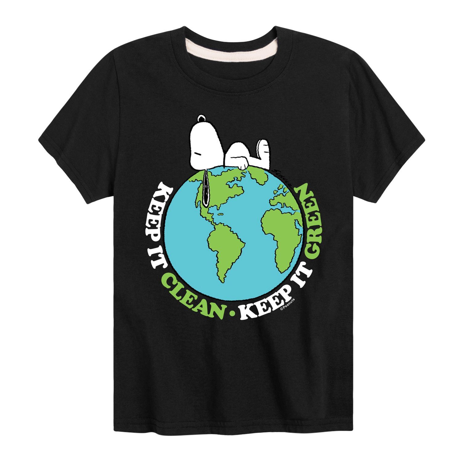 

Чистая зеленая футболка с рисунком Peanuts Earth Day для мальчиков 8–20 лет Licensed Character, Зеленый, Чистая зеленая футболка с рисунком Peanuts Earth Day для мальчиков 8–20 лет Licensed Character