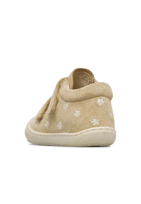 Ботинки с принтом Cocoon vl embr daisies - touch-strap shoes Naturino, Sand, песочный — фото 4
