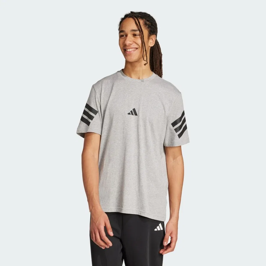 Футболка спортивная с принтом Future Icons 3-Stripes adidas, Красный