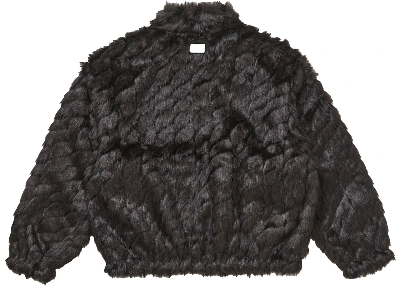 Мужская куртка с ветрозащитой из искусственного меха Supreme Jacket, Black — фото 3