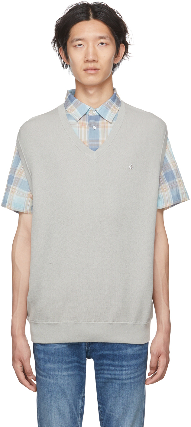 

Серый жилет Winslow rag & bone
