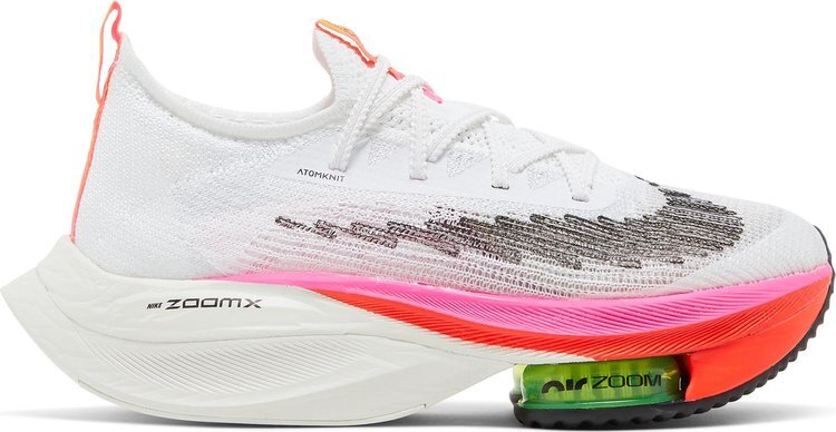 

Кроссовки Nike Air Zoom Alphafly NEXT% Flyknit 'Rawdacious', белый