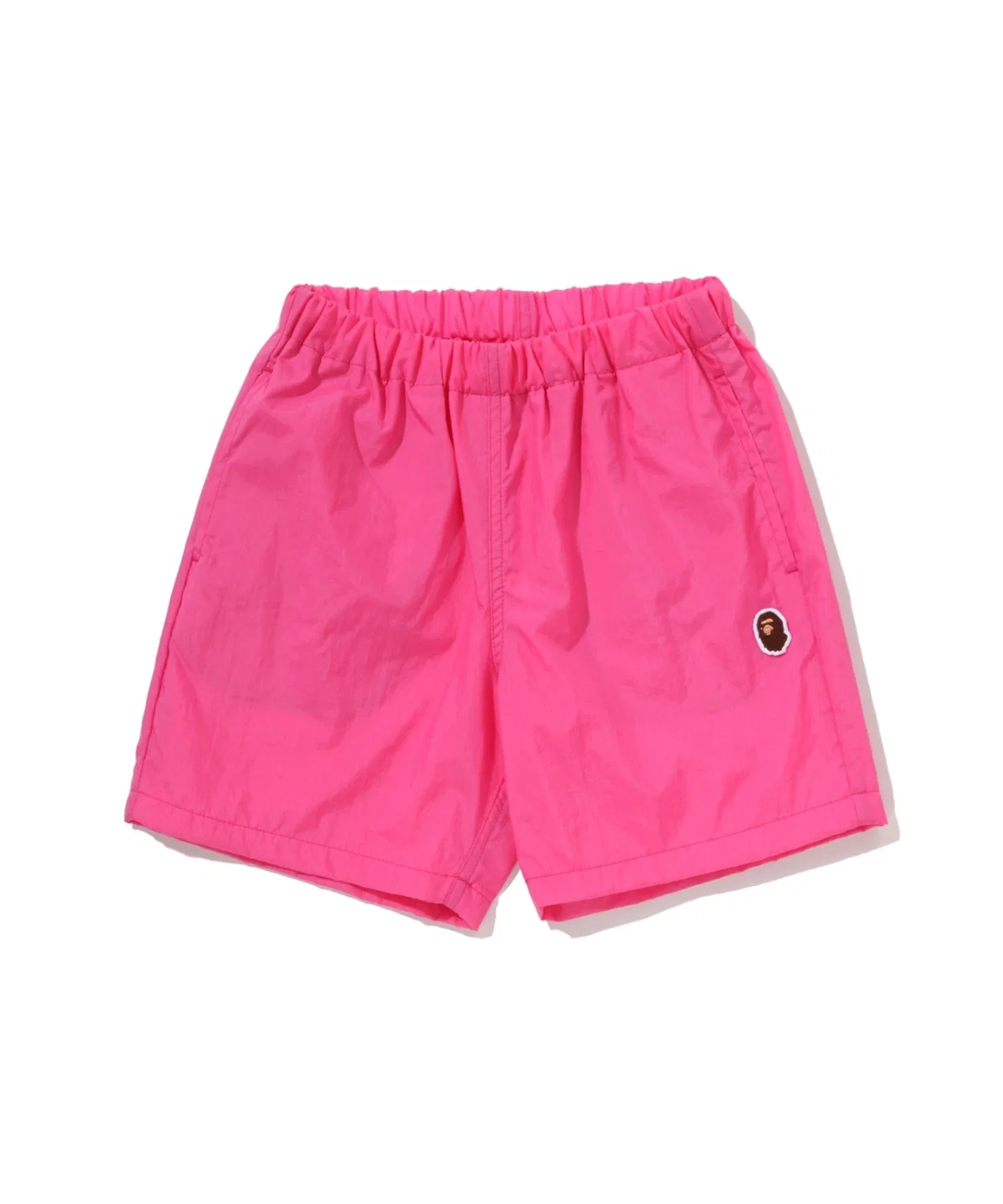 Детские шорты для девочек с принтом One Point Beach Shorts A BATHING APE, Pink