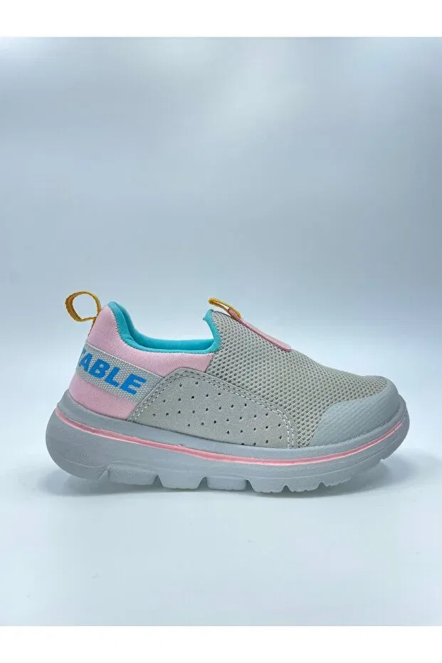 Детские кроссовки для девочек mesh Best Of, Gray Pink