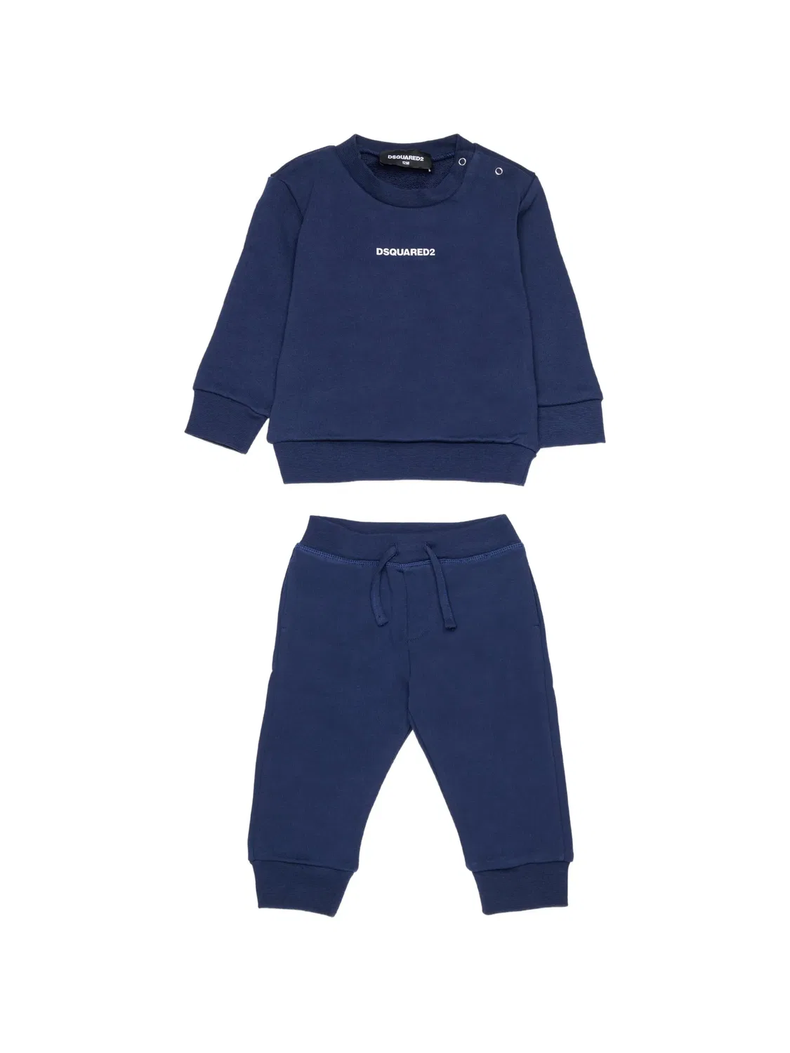 Спортивный костюм с логотипом Dsquared2 Kids, синий