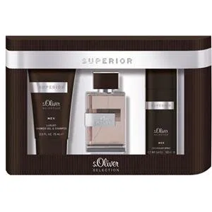 Набор парфюмерии Superior Men Gift Set s.Oliver, 3 предмета, 155 мл, Fresh Citrus