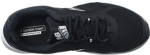 Мужские кроссовки New Balance 517 V2 Cross Trainer, черно-белый — фото 2