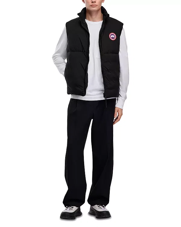 Мужской жилет легкий пуховый Lodge Arctic Program Down Vest Canada Goose, черный — фото 2