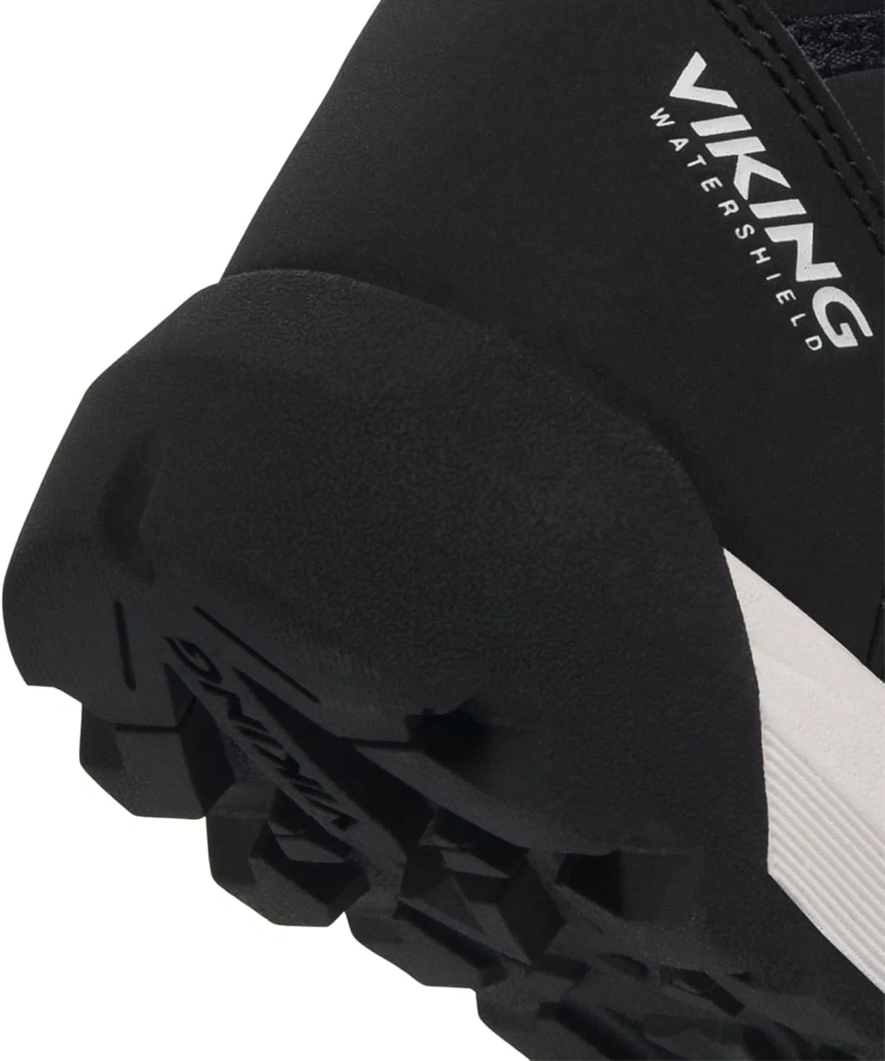 Детские ботинки для девочек с принтом Constrictor Warm Sc Wp 2v VIKING, Black — фото 2